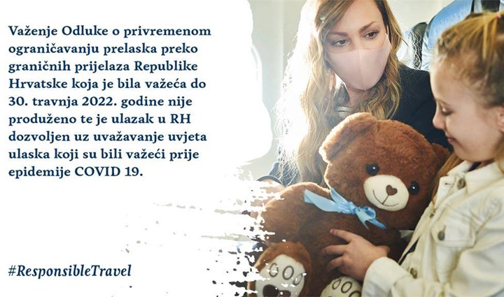 Aktualne informacije za ulazak turista u Hrvatsku 2